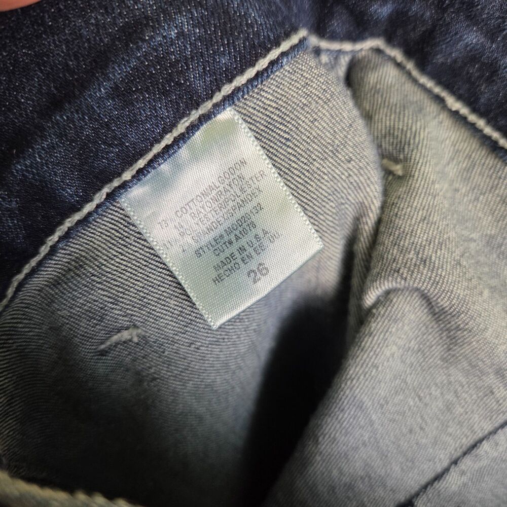ModCloth Dark Indigo Wide-Leg Cropped Jeans - Picture 7 of 8